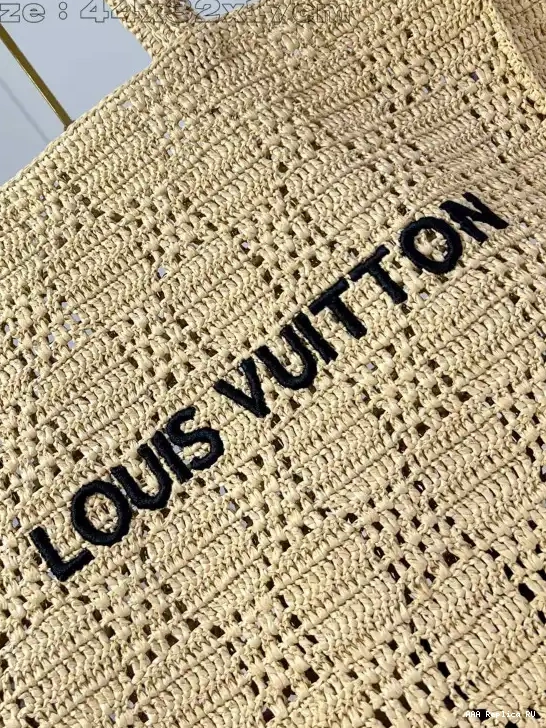 Aaa replica ru VUITTON MM-44*32*17CM LOUIS Shopper Summer Tote 0507